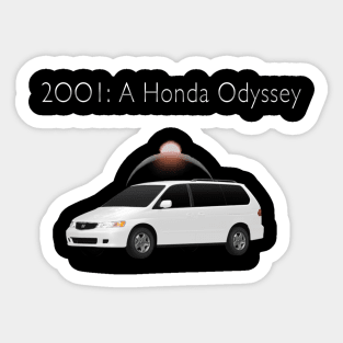 2001: A Honda Odyssey Sticker